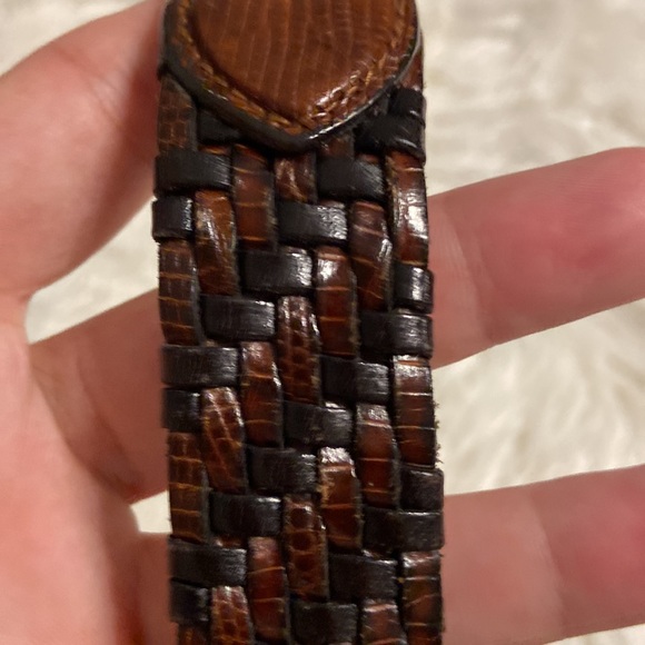 Brighton Man Belt size 40 good condition brown color - Picture 4 of 15